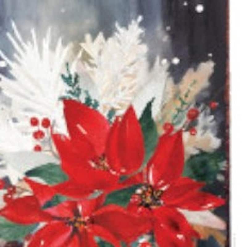 HomeRoots 48" Blue White And Red Christmas Nutcracker Solid Wood Porch Sign