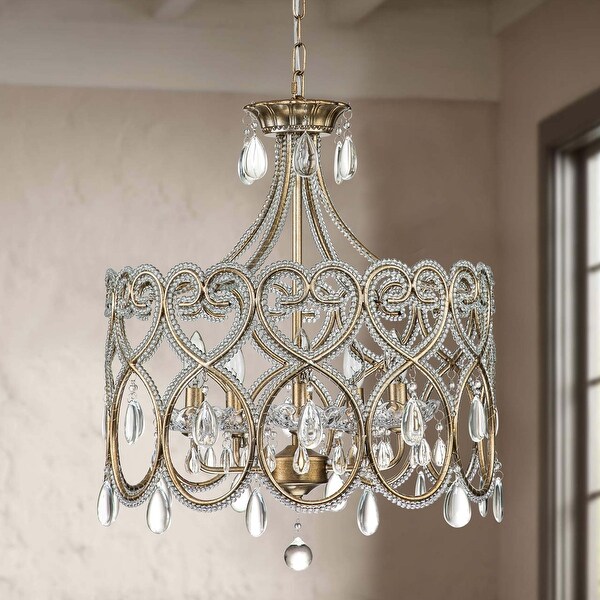 Candle style drum chandelier outlet