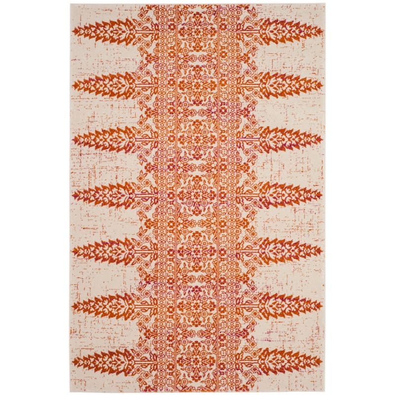SAFAVIEH Evoke Gelinda Vintage Boho Rug - 4' x 6' - Ivory/Gold