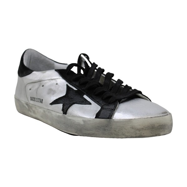 golden goose grey cord superstar sneakers