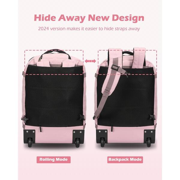 40 inch travel backpack Travel Backpack 40L - Black, Recycled Plastic, 40L, Carry-On Approved Bag, Laptop Sleeve & Trolley Sleeve