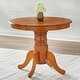 preview thumbnail 9 of 21, Simple Living Carolina 5-piece Farmhouse Solid Wood Dining Set with Leaf