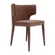 preview thumbnail 33 of 37, Extended Wingback Modern Dining Chair