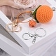 10pcs Key Chain for Keys, Lobster Claw Clasps Keychain Holder, Rose ...