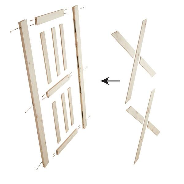 Shop Signature Hardware 944778 36 Tate 36 By 84 Double X Brace