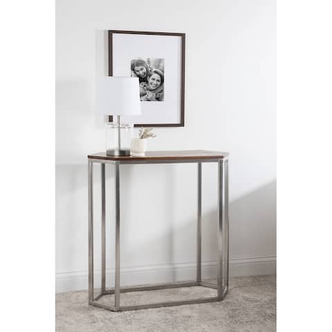 Kate and Laurel Helcourt Hexagon Console Table - 30x12x31