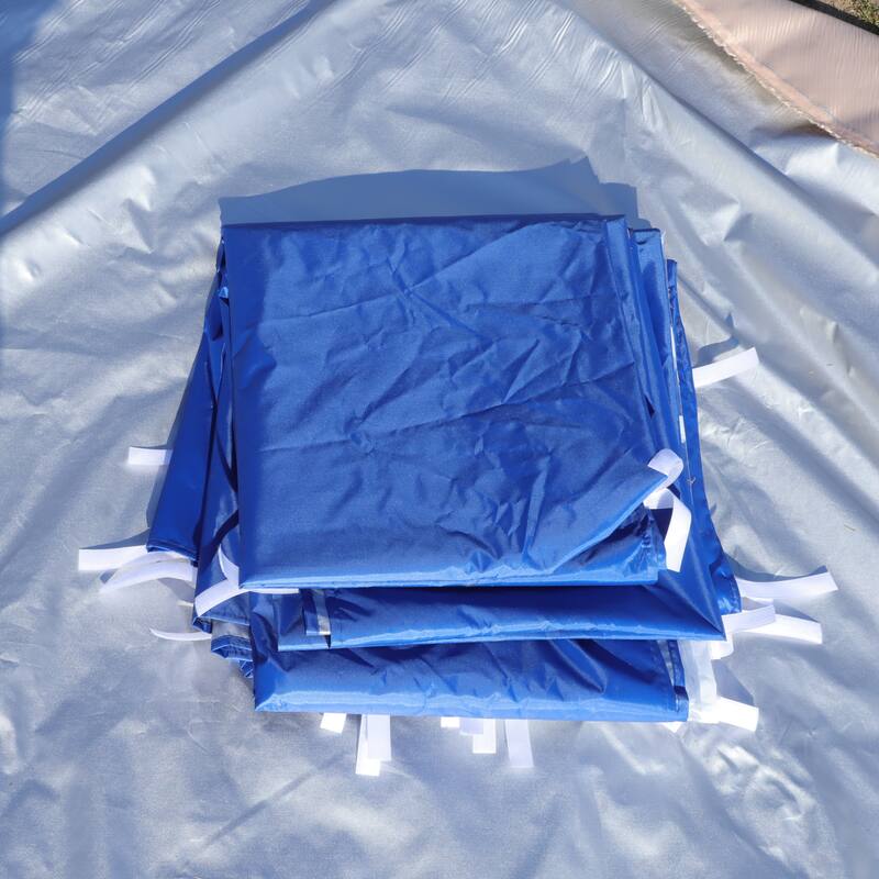 Outdoor 10x 10Ft Pop Up Gazebo Canopy Tent Removable Sidewall with Zipper, 2pcs Sidewall with Windows,with 4pcs Weight sand bag