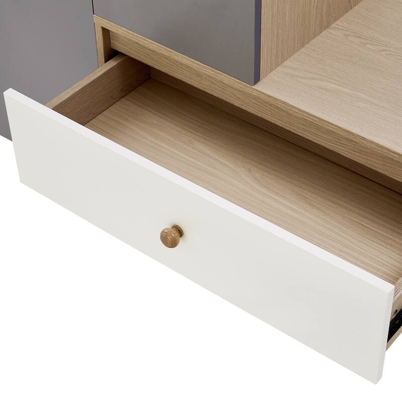 Multi-functional Shoe Storage Cabinet with Adjustable Shelves for 12 Pairs Entryway Shoe Storage with Shoe Bench