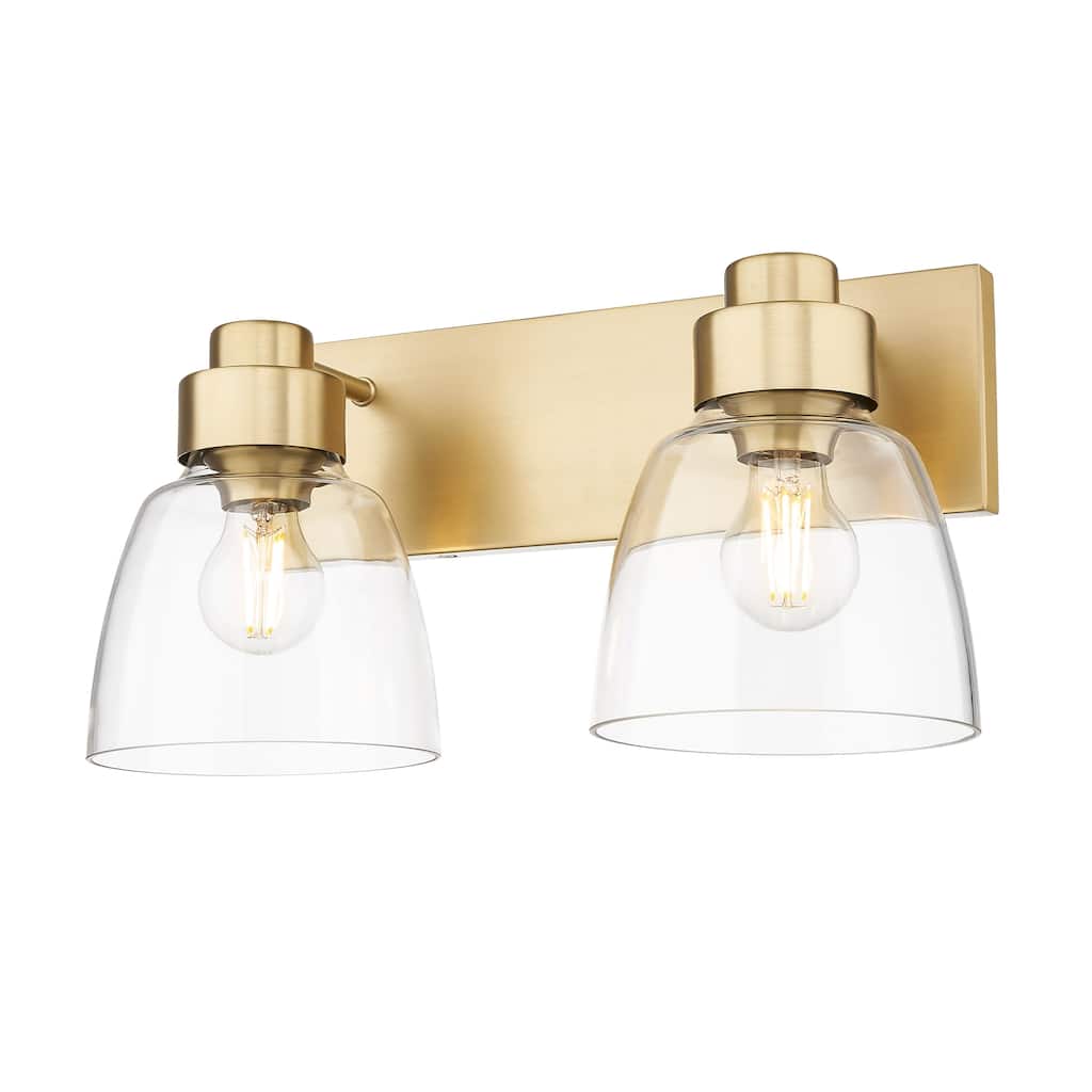 Golden Lighting Remy 2-light Vanity in Chrome - Silver