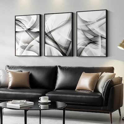 Modern Minimalist Abstract Lines Wall Art
