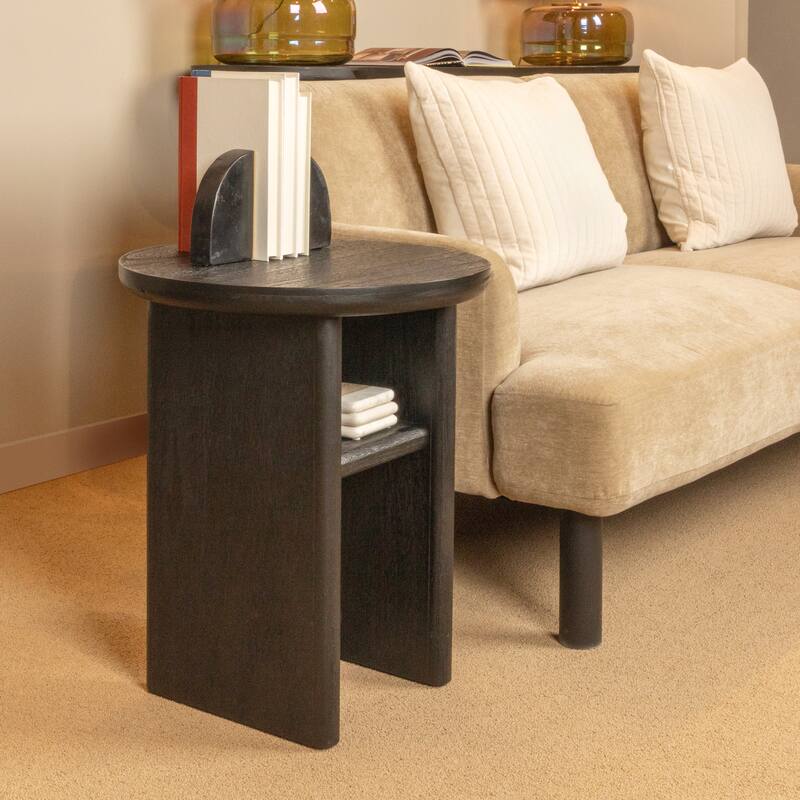 Sturdy Firwood Side Table