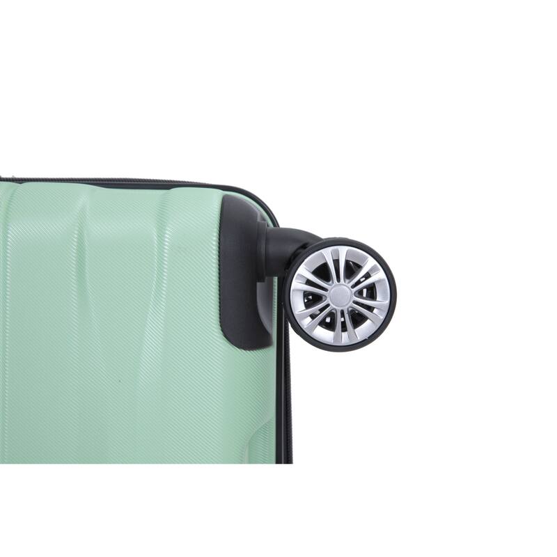 3 Piece Luggage Sets with Double Spinner Wheels and TSA Lock, Expandable Durable PC Hardside Lightweight Suitcase for Men Women