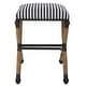 preview thumbnail 11 of 11, Uttermost Braddock Backless Counter Stool - 18.75"W x 27.63"H x 18.75"D