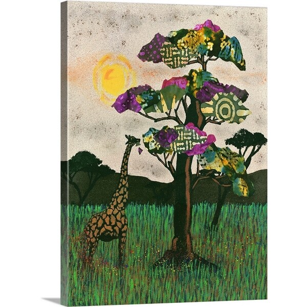 "Planes of Africa II" Canvas Wall Art