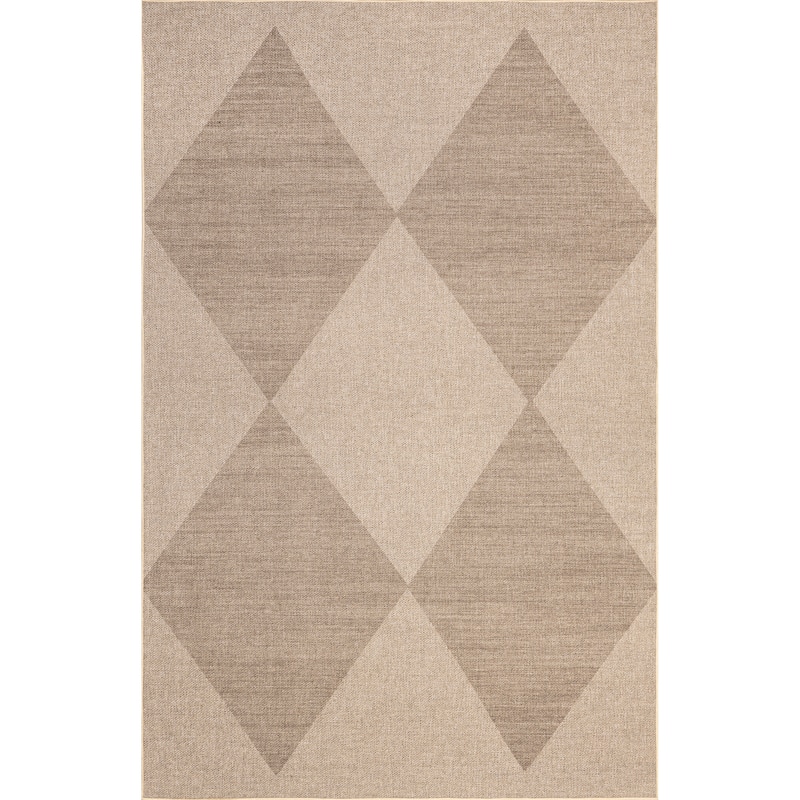 Nuloom Simple SuperiorWash Diamond Easy-Jute Machine Washable Area Rug