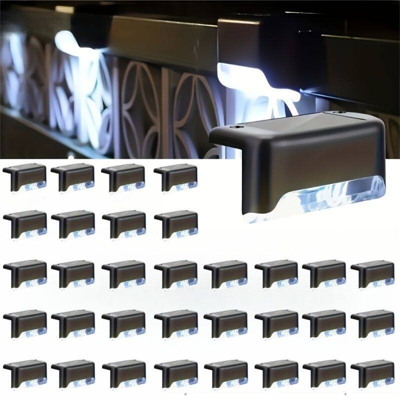 32 Pack Solar Deck Lights Outdoor
