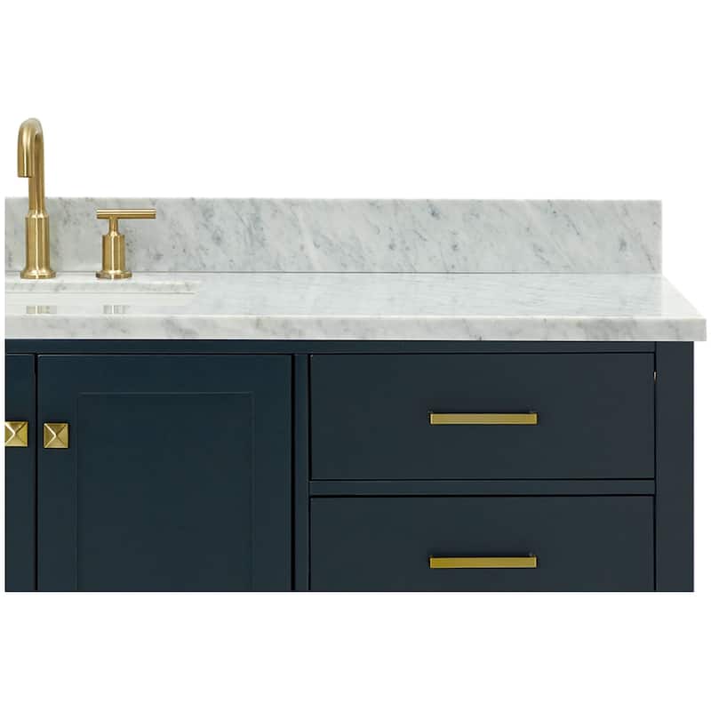 Ariel A067SCW2RVO Cambridge 67" Free Standing Single Rectangular Basin