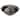 Bowl with Orbs Tabletop Decoration - 11.5" - Black and Beige