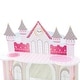 preview thumbnail 4 of 8, Teamson Kids - Dreamland Castle Play Vanity Set - White / Pink - 23.5"W x 12.5"L x 46.5"H