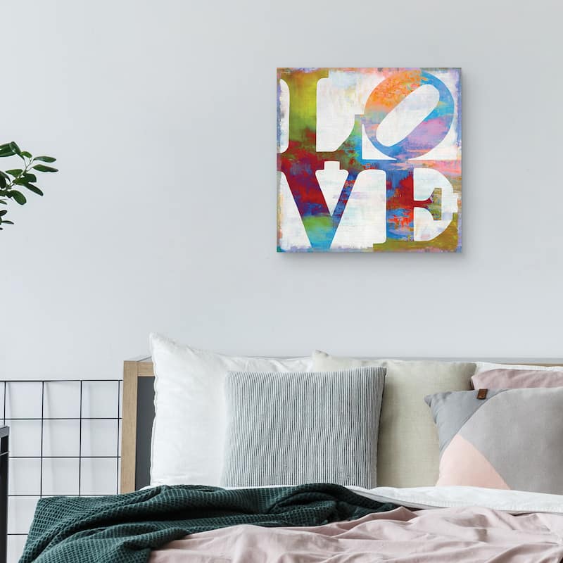 Love in Color by Jamie MacDowell Canvas Art Print