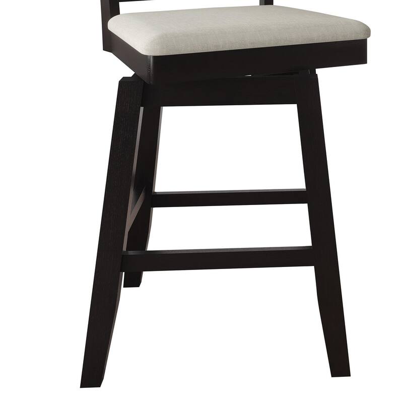 CraftPorch Classic Swivel Counter Chairs with Round Table