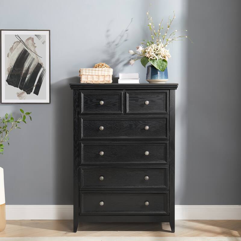 File Cabinet Sideboard Cupboard Chest of Drawers with 6 Drawers