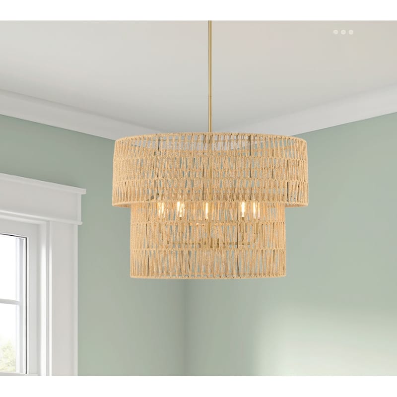Minka Lavery 5045 Bungalow Heaven 5 Light 26" Wide Multi Light Pendant