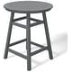 preview thumbnail 109 of 111, Polytrends Laguna Hdpe All Weather Outdoor Patio 35" Round Counter Table