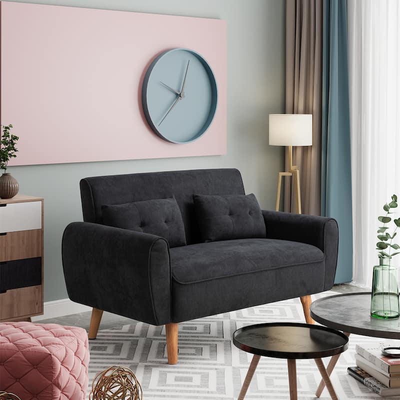 Futzca 47" Modern Loveseat Sofa