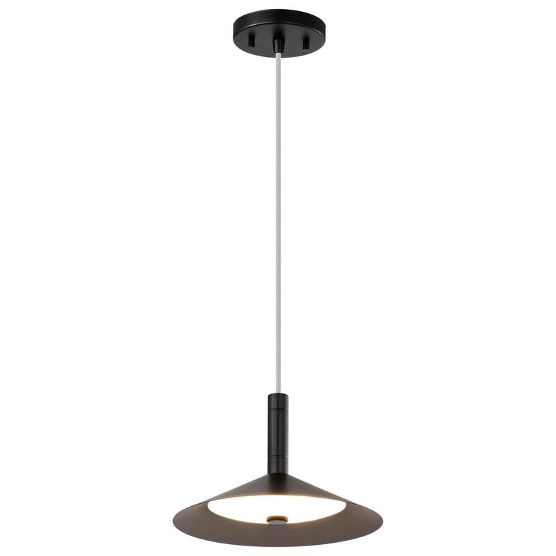 Corrine 10 Inch LED Pendant Matte Black 3K/4K/5K CCT Selectable - Matte Black