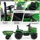 preview thumbnail 8 of 8, Gymax 2-in-1 Kids Ride On Tractor 12V Battery Powered Toy Car w/