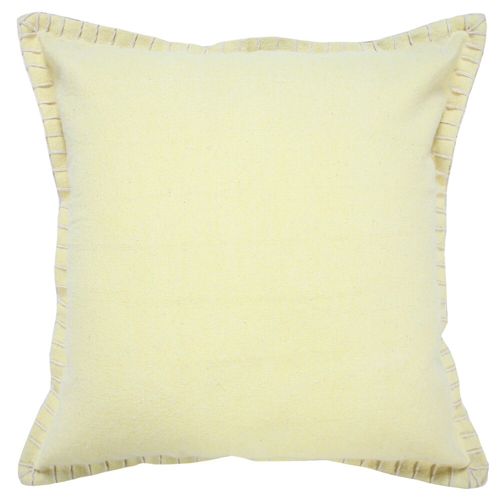 Pale yellow decorative pillows sales