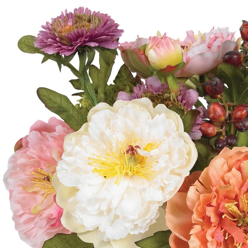 Silk Flower Arrangement Southwestern Decor Home Accent Vase Decor - 10