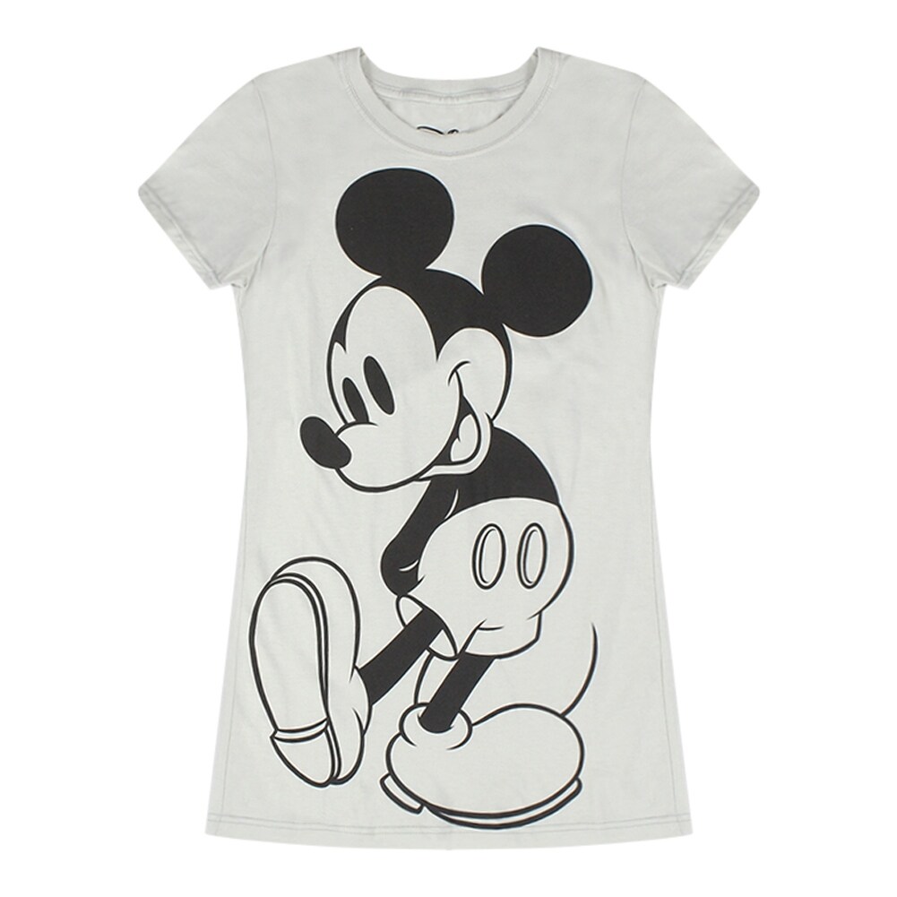white mickey shirt