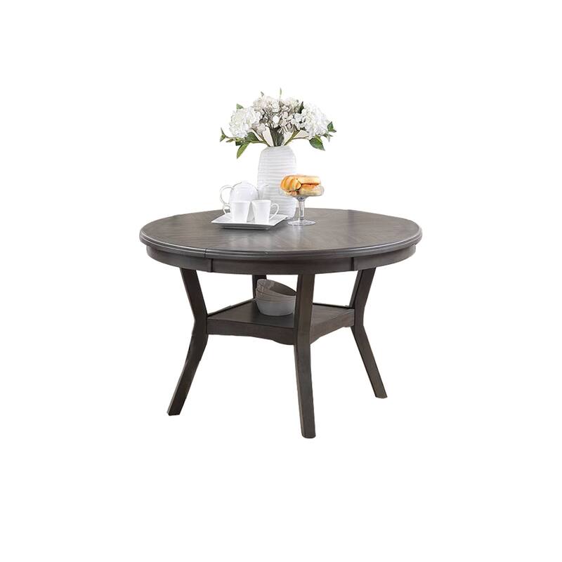 Rubber Wood Round Dining Table