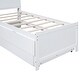 preview thumbnail 8 of 17, Twin Platform Bed with Storage Headboard, Trundle, and Drawers