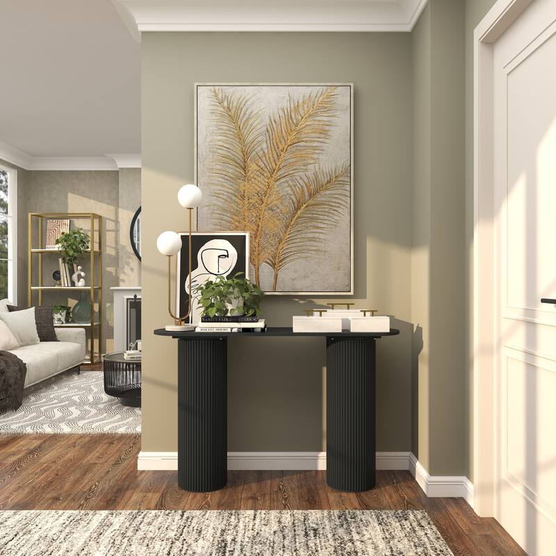 Black, Green or White Marble Box with Gold Handle (Set of 3) - S/3 12", 10", 8"W