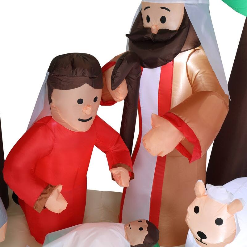 Inflatable Nativity Garden Jesus Decoration