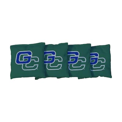 Georgia College Bobcats Green Cornhole Bags