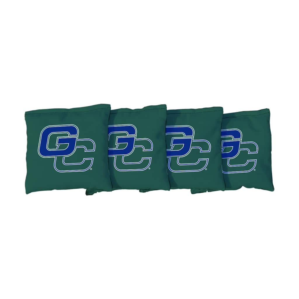 Georgia College Bobcats Green Cornhole Bags
