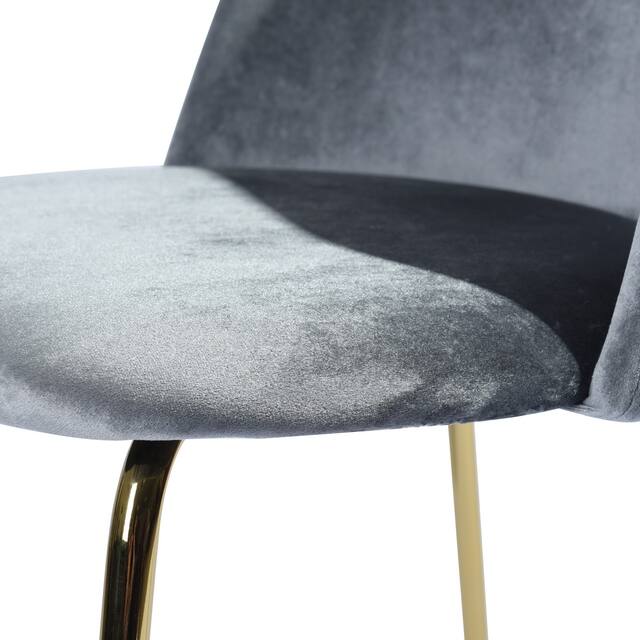 Carson Carrington Mid-Century Modern Velvet Dining Chair Set of 2