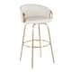Option White Faux Leather