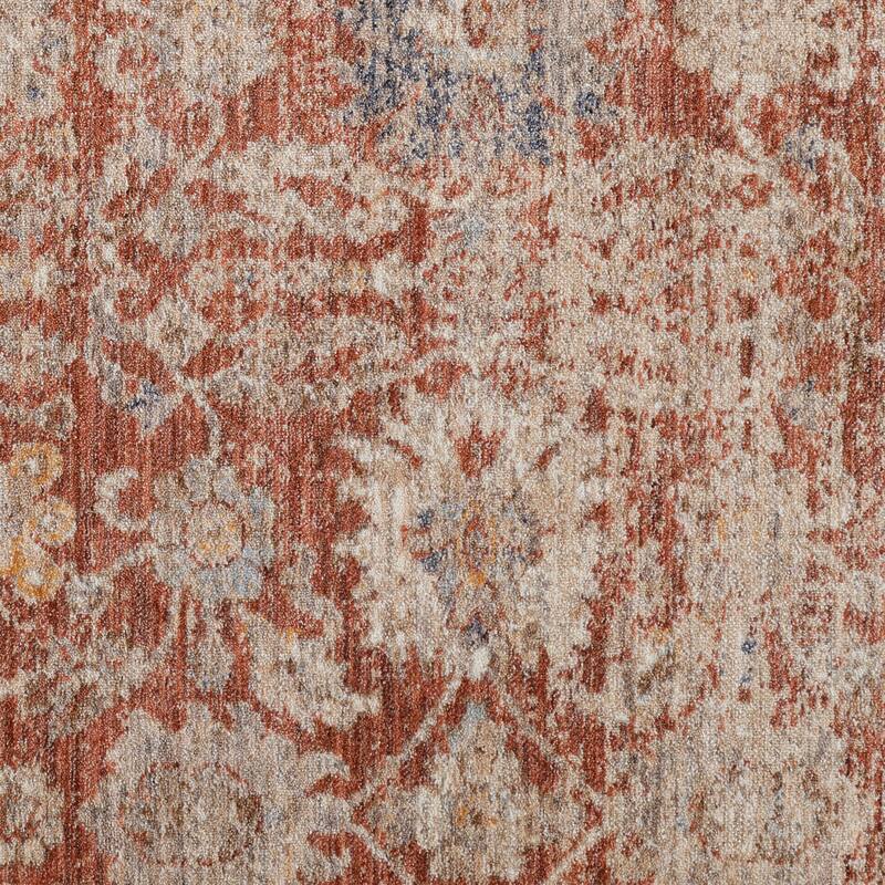 Albany Vintage Power-Loom Pink Area/Runner Rug