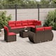 Option Brown and red With table