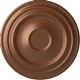 preview thumbnail 36 of 122, 24 3/8"OD x 1 1/2"P Traditional Ceiling Medallion Polished Copper