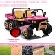 preview thumbnail 30 of 45, 24V 2-Seater Ride On Dump Truck for Kids - 4WD Electric UTV