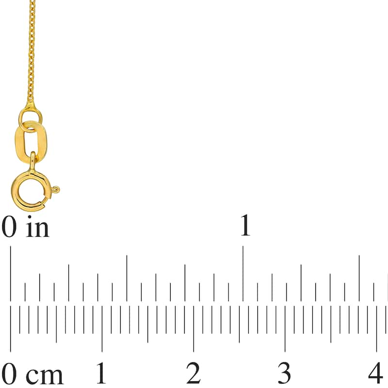 Miadora 1/8ct TGW Amethyst Butterfly Pendant Necklace in 10k Yellow Gold-17 in