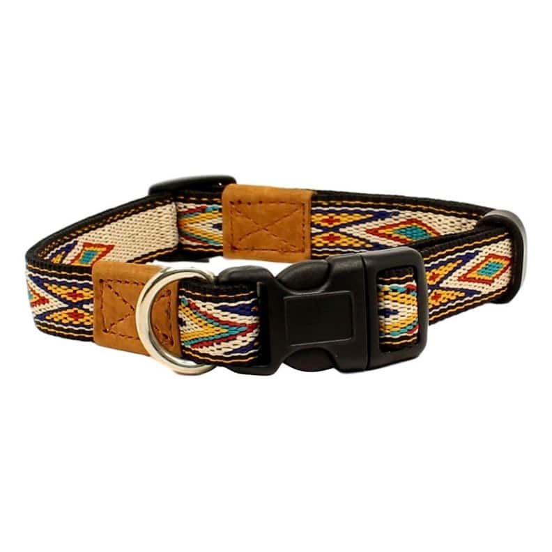 aztec dog collar and leash