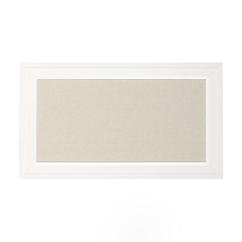 Bosc Linen Fabric Framed Pinboard