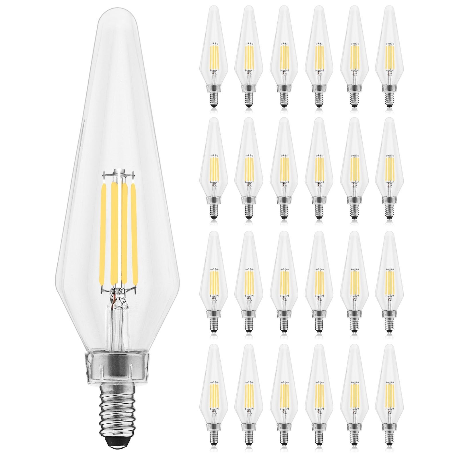 Candelabra led sale bulbs